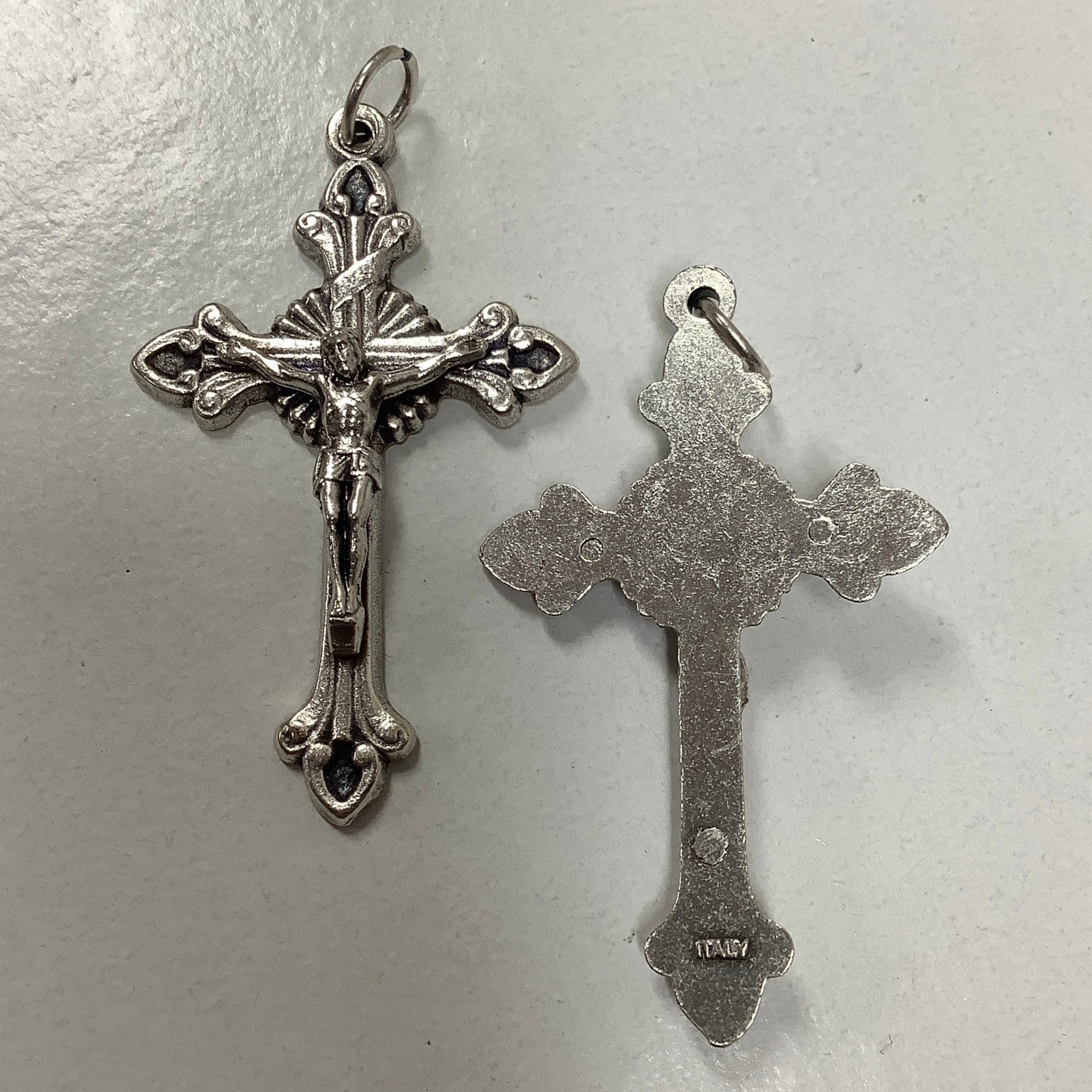 Crucifix Medal/1 1/2"/Filigree/16-217