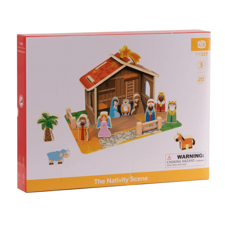Toy Set-Nativity Scene-20 pc