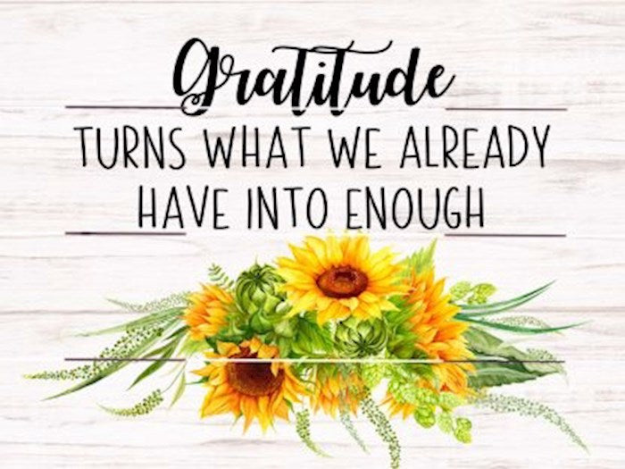 Plaque-Pallet Art-Gratitude-12"