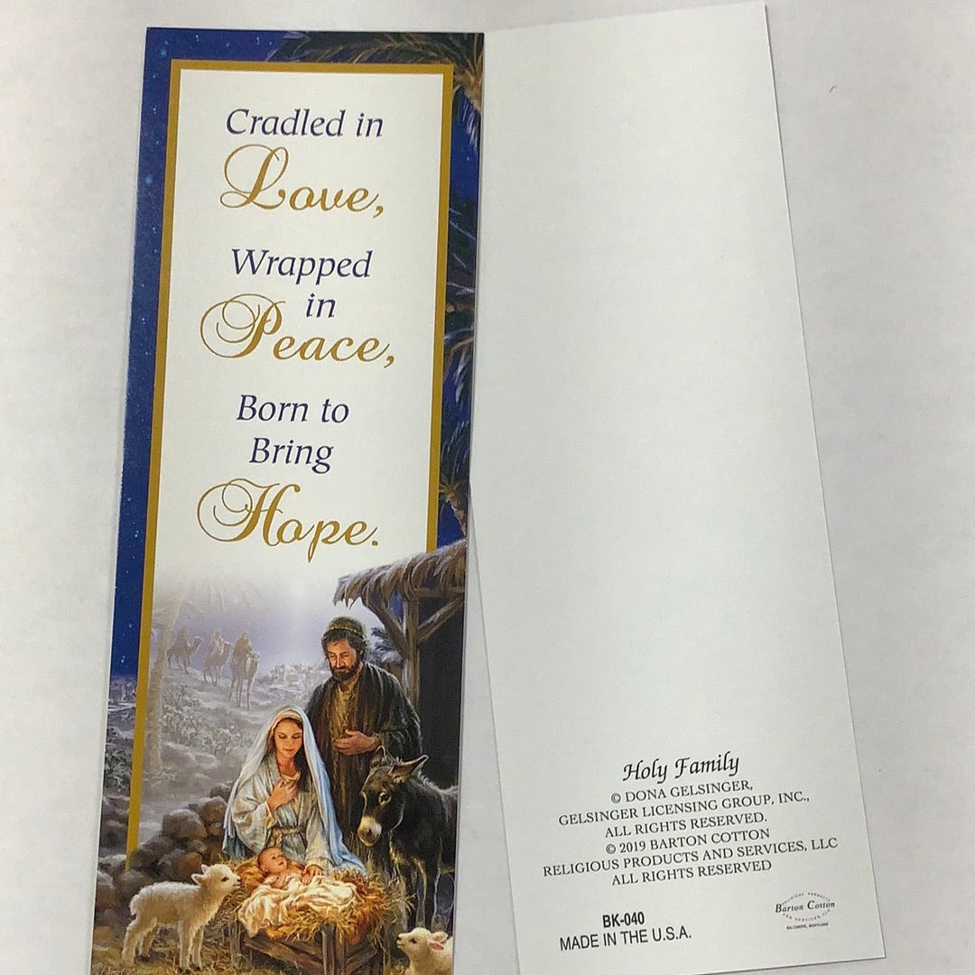 Bookmark/HolyFamily/Nativity