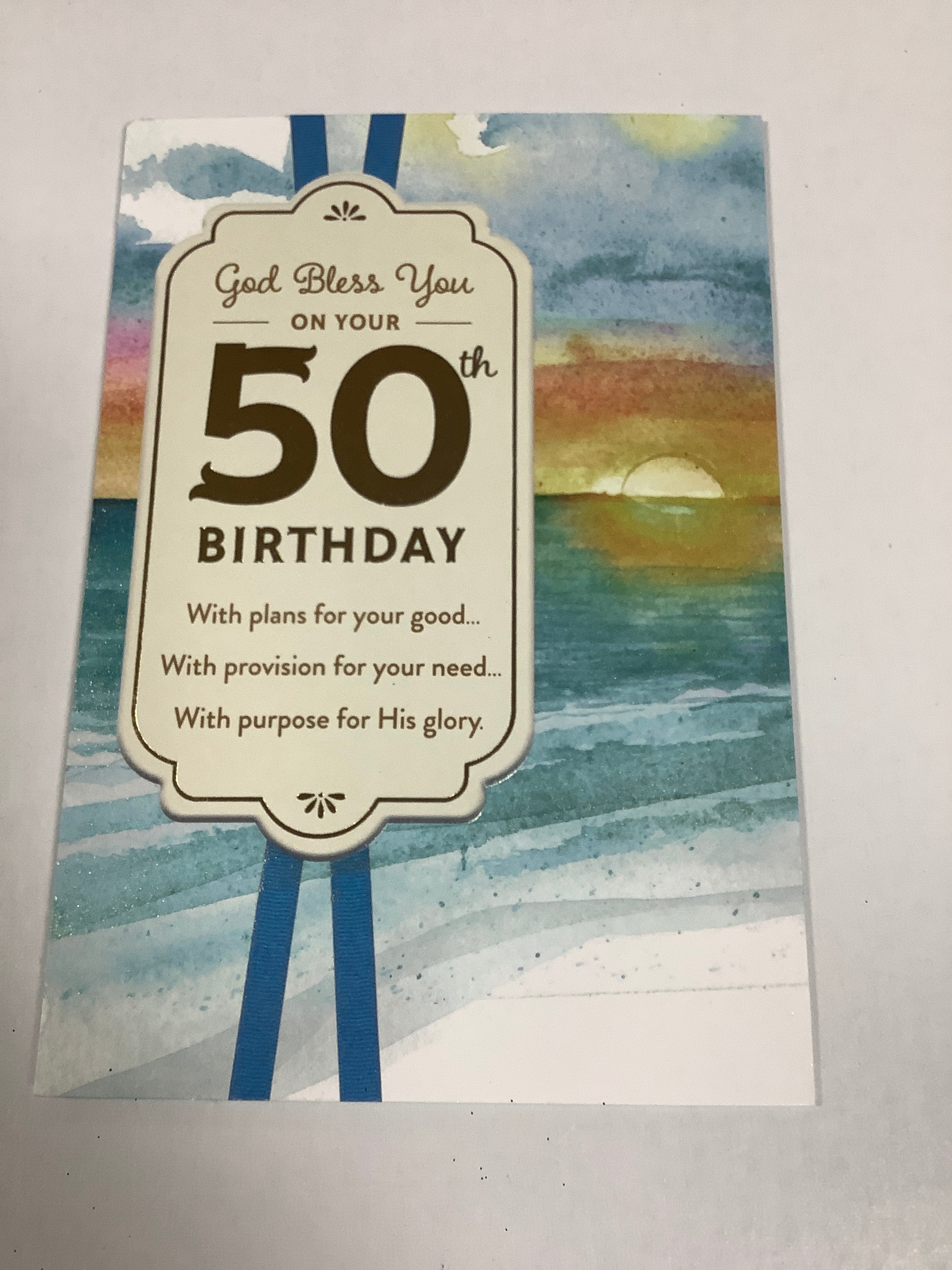Card/Birthday/50th/J2698-B051
