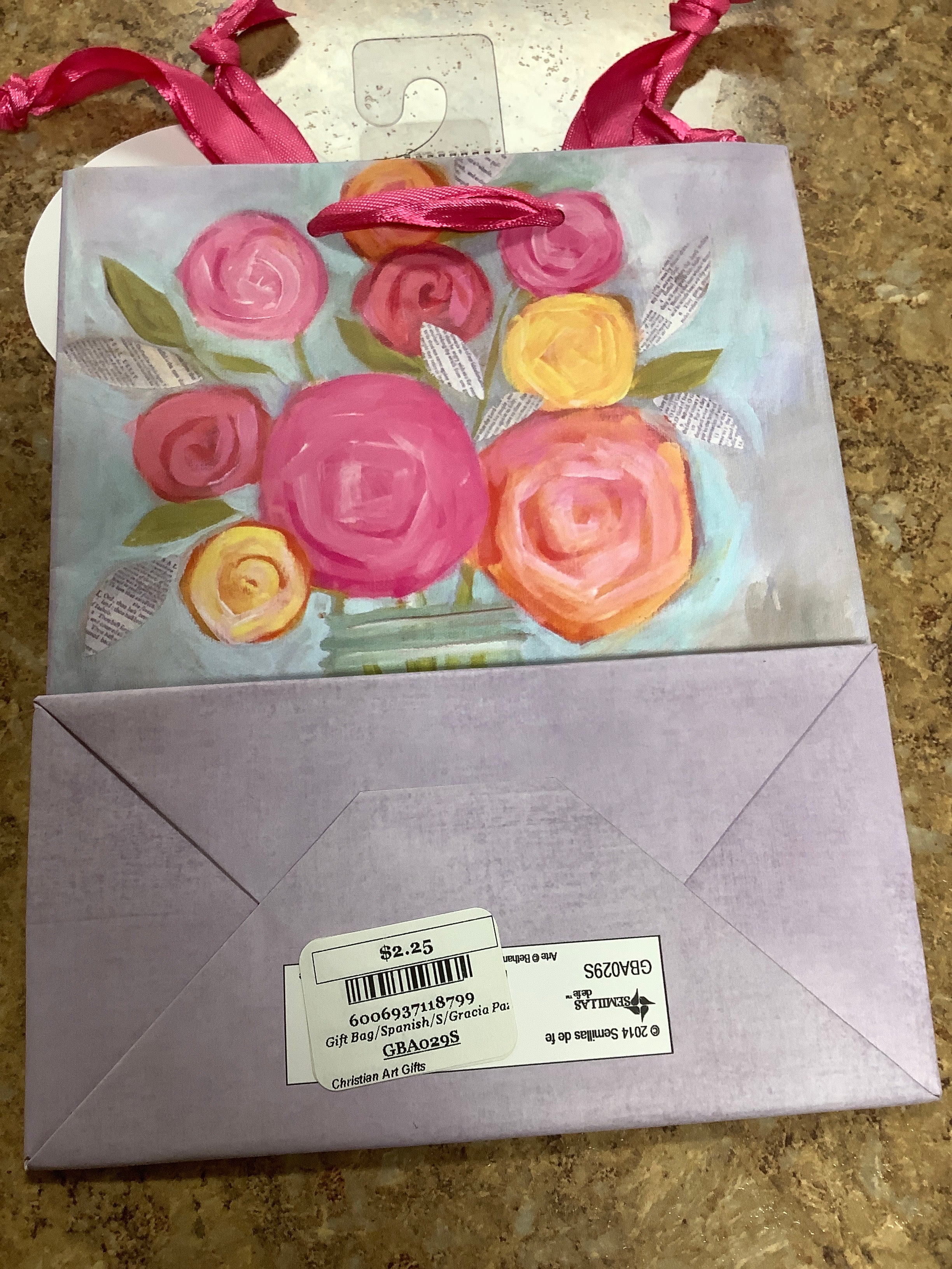 Gift Bag/Spanish/S/Gracia Paz G