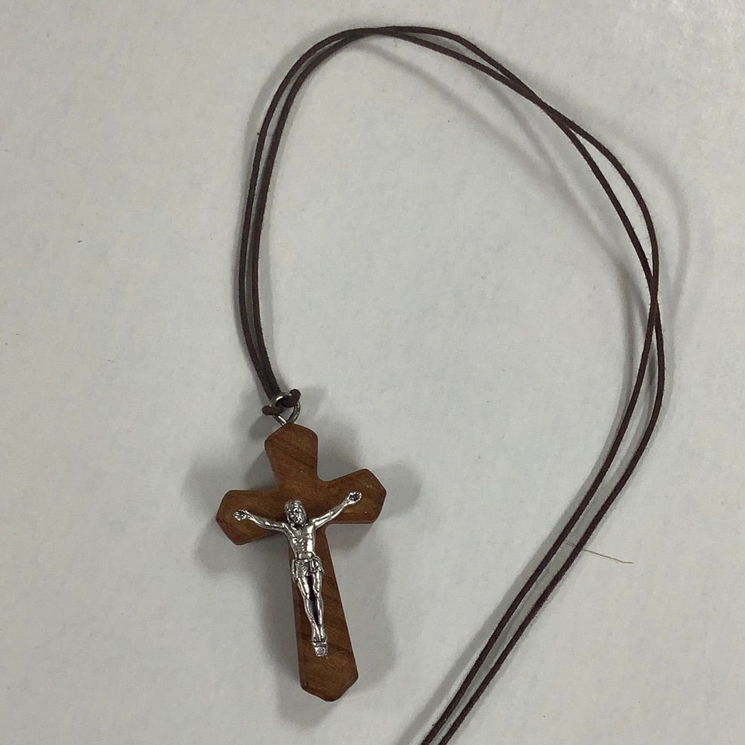 Necklace/Olive/Crucifix/MM-3037-4
