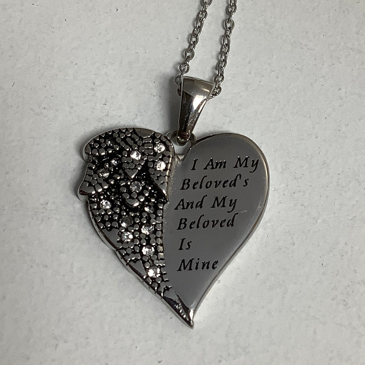 Necklace-Sng 6:3-Wisdom Heart-Beloved