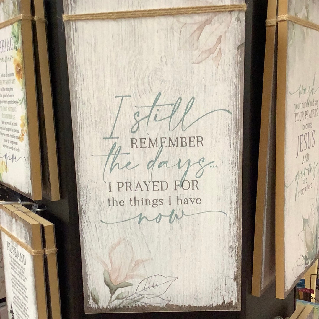 Plaque/IStillRemember/6554