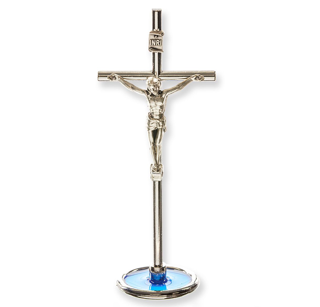 Crucifix/4"/Silver/Standing