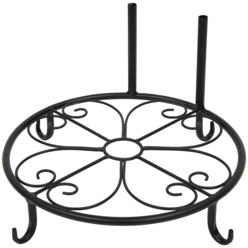 Garden Flag Plant Stand-Black