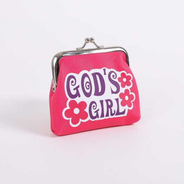 Coin Purse-Pink-God's Girl