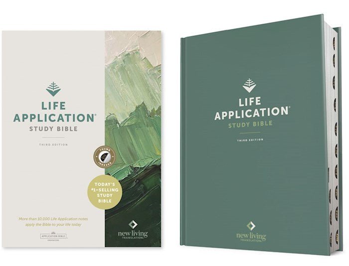 Bible-NLT-Study-Life Application-Indexed-Hardcover