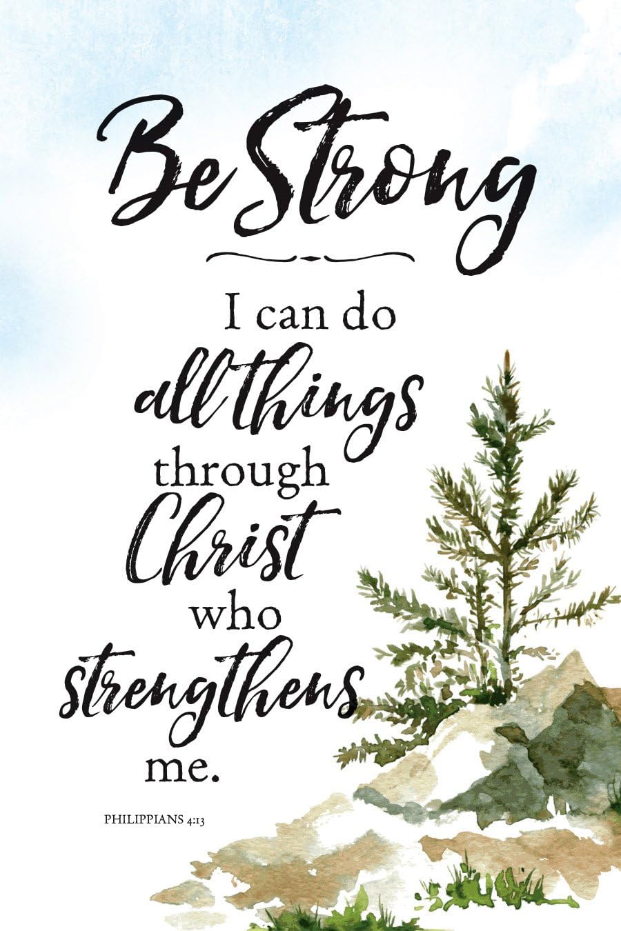 Plaque/BeStrong/6X9/5047