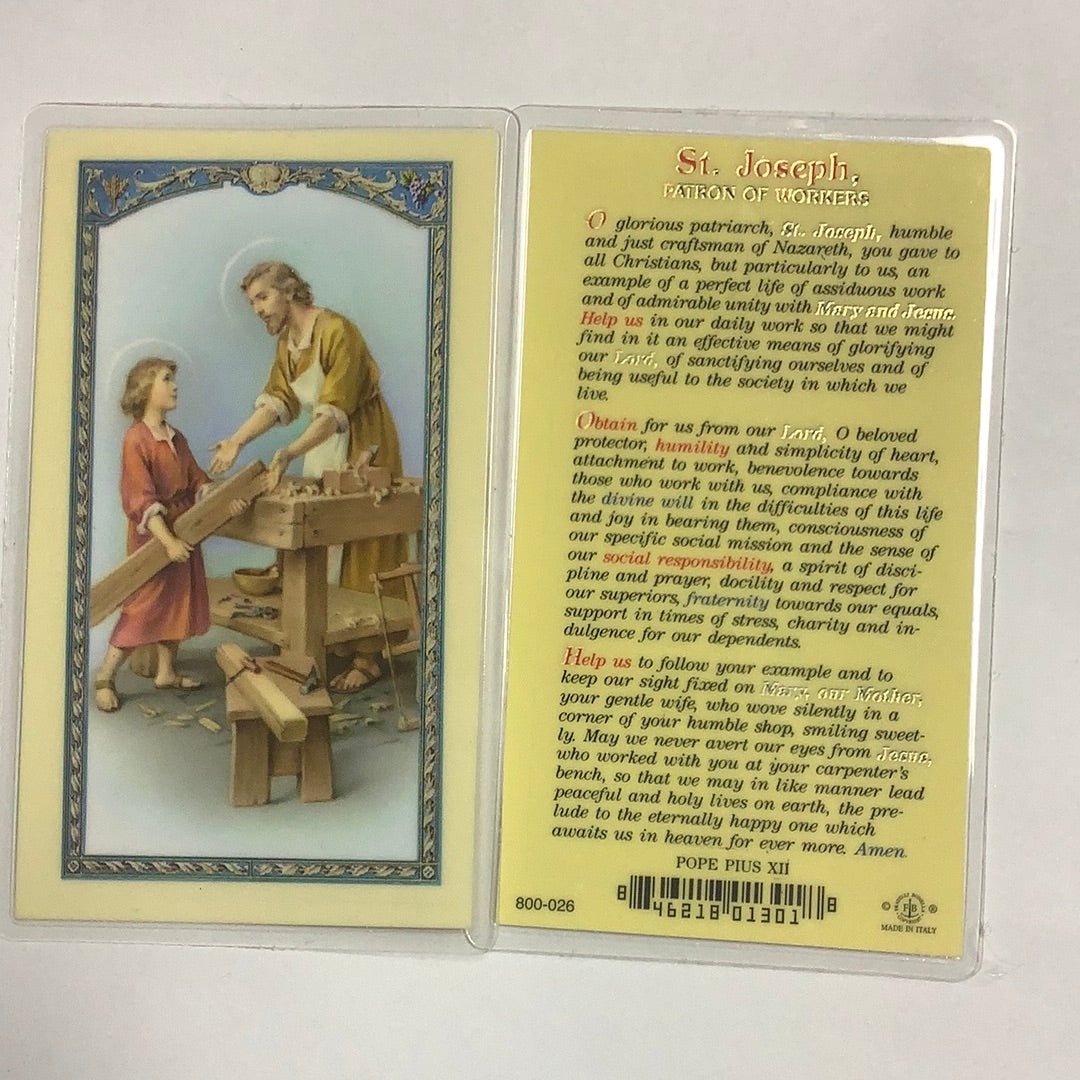 BM-laminated-St Joseph Workers-800-026