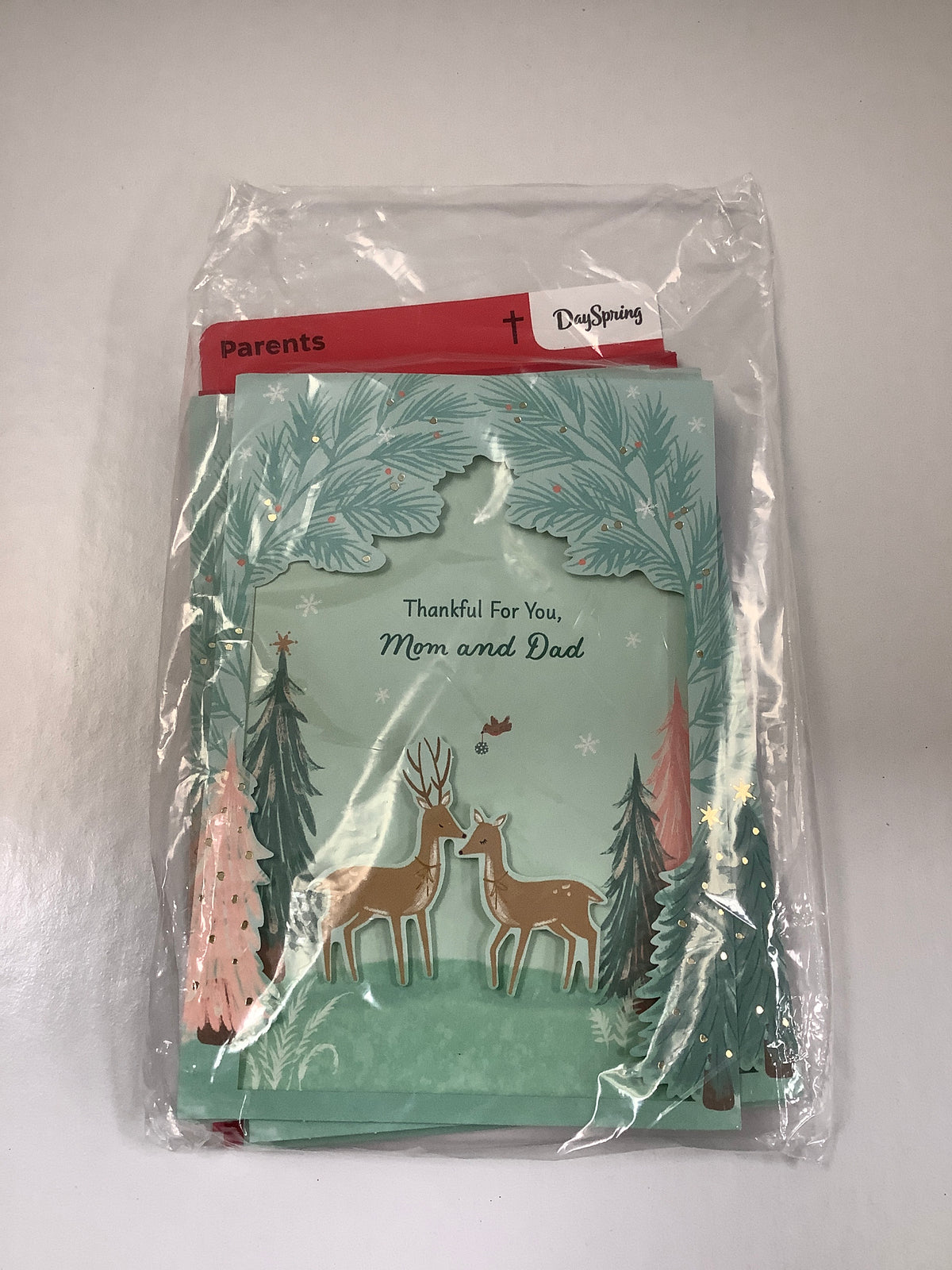 Card-Parents-Christmas-Two Deer-6240323