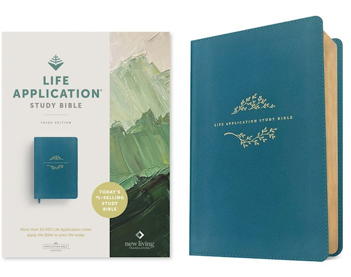 Bible-NLT-Study-Life Application-Teal