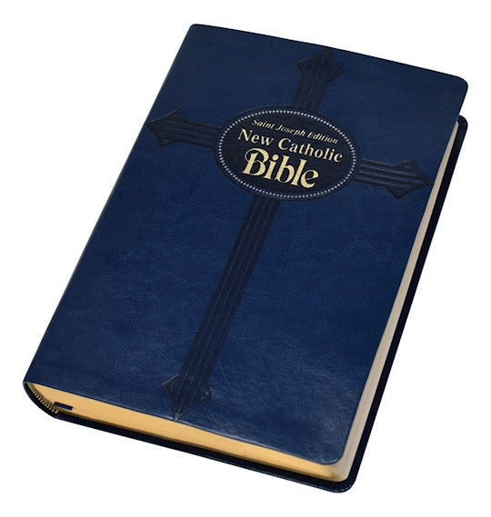 Bible-NCB-Dura Lux-Blue-St Joseph
