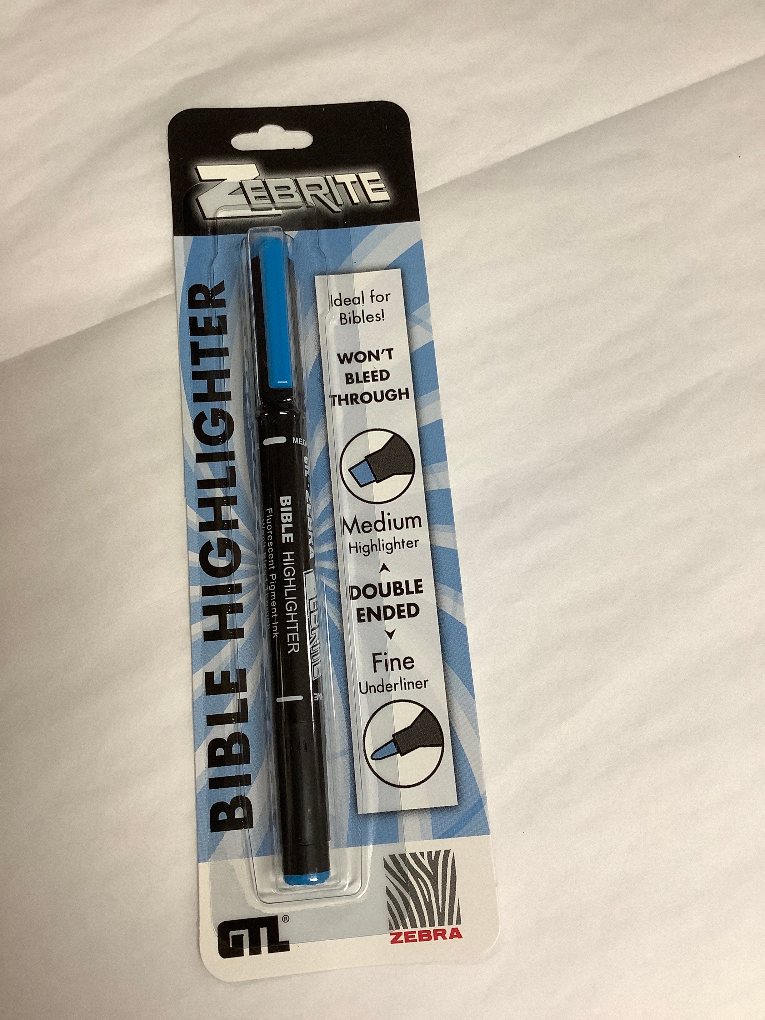 Highlighter/Blue Zebrite