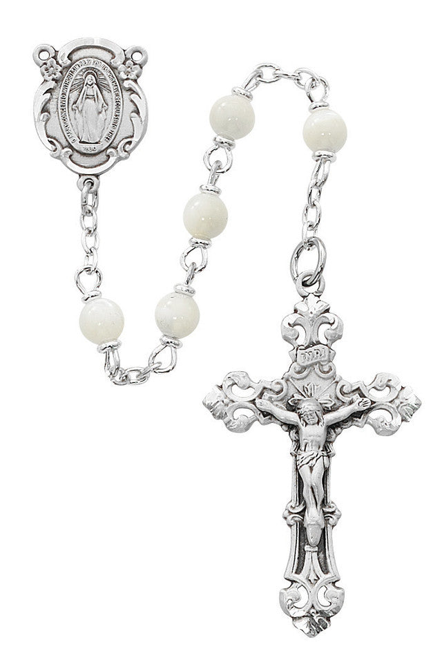 Rosary/5mm/Mother of Pearl