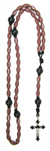 Rosary/Football/Beaded/WBR-FT