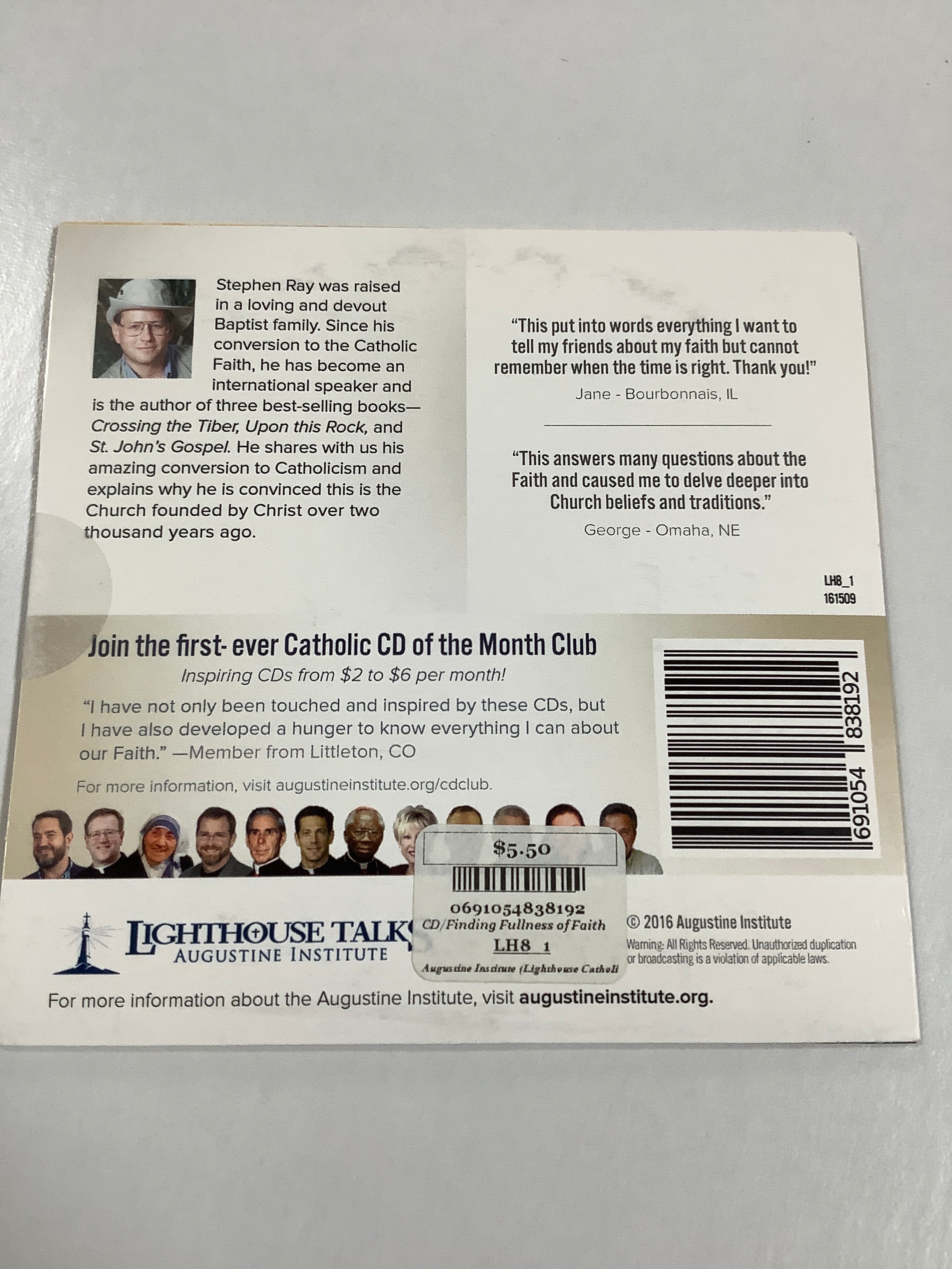 CD/Finding Fullness of Faith