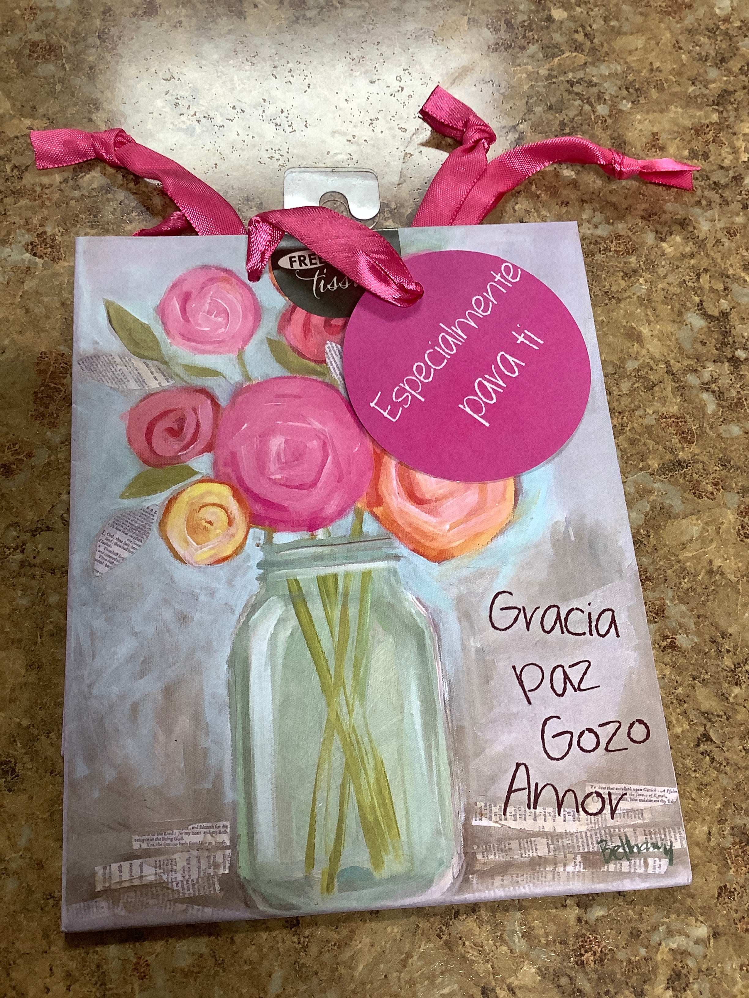 Gift Bag/Spanish/S/Gracia Paz G
