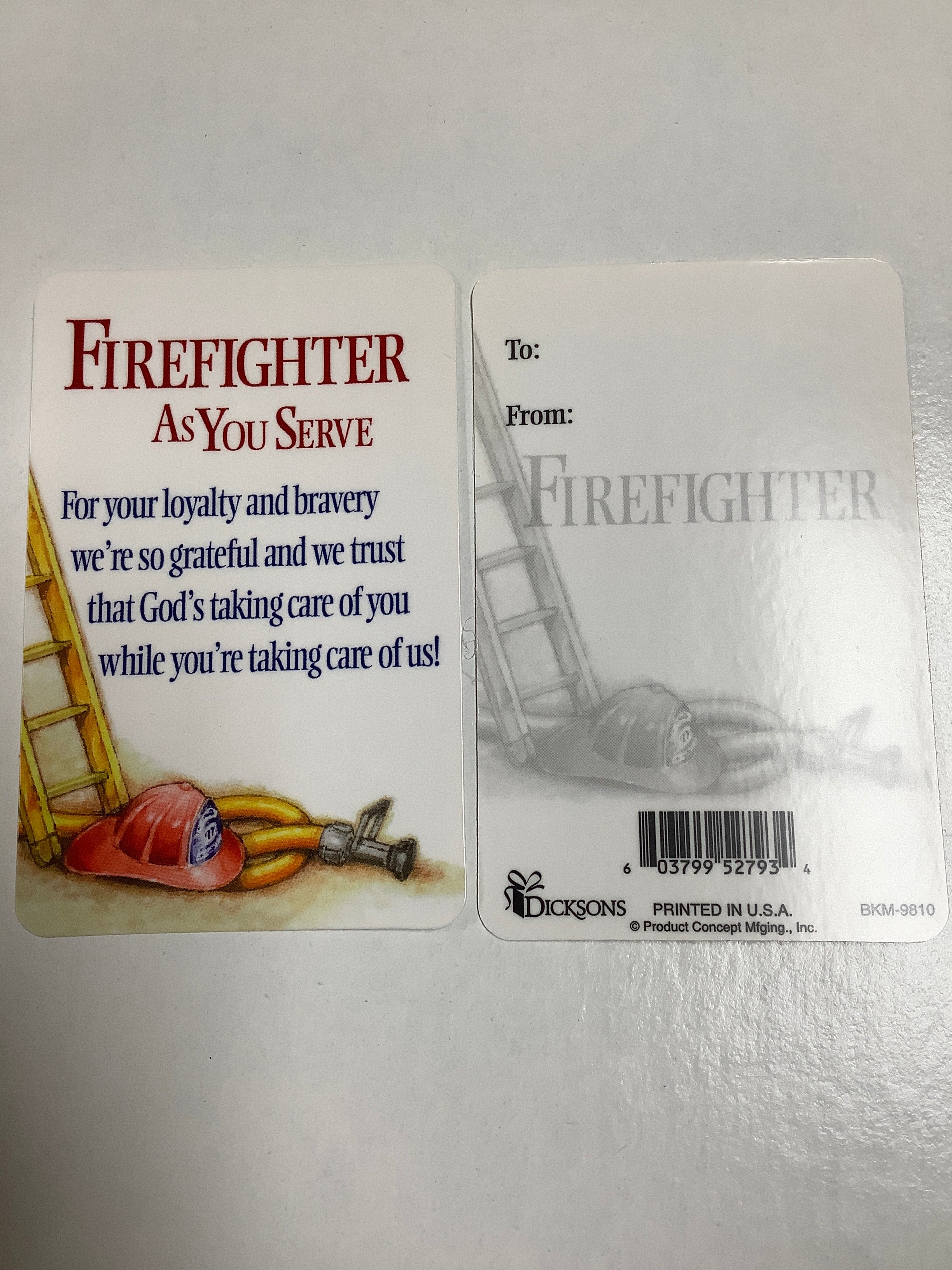 Pocket Card/Firefighter