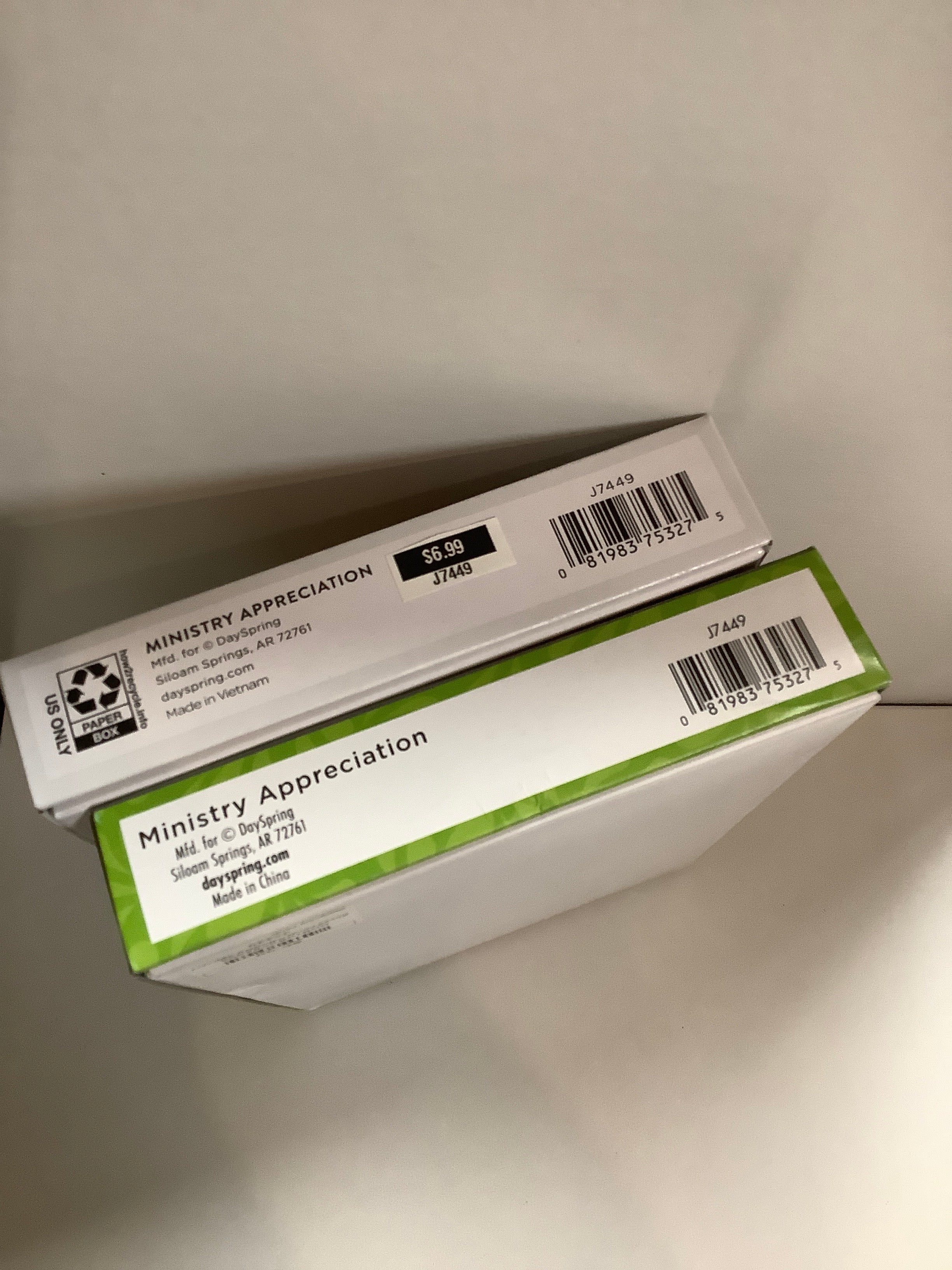 Boxed Cards/Ministry App/J7449-12 pk