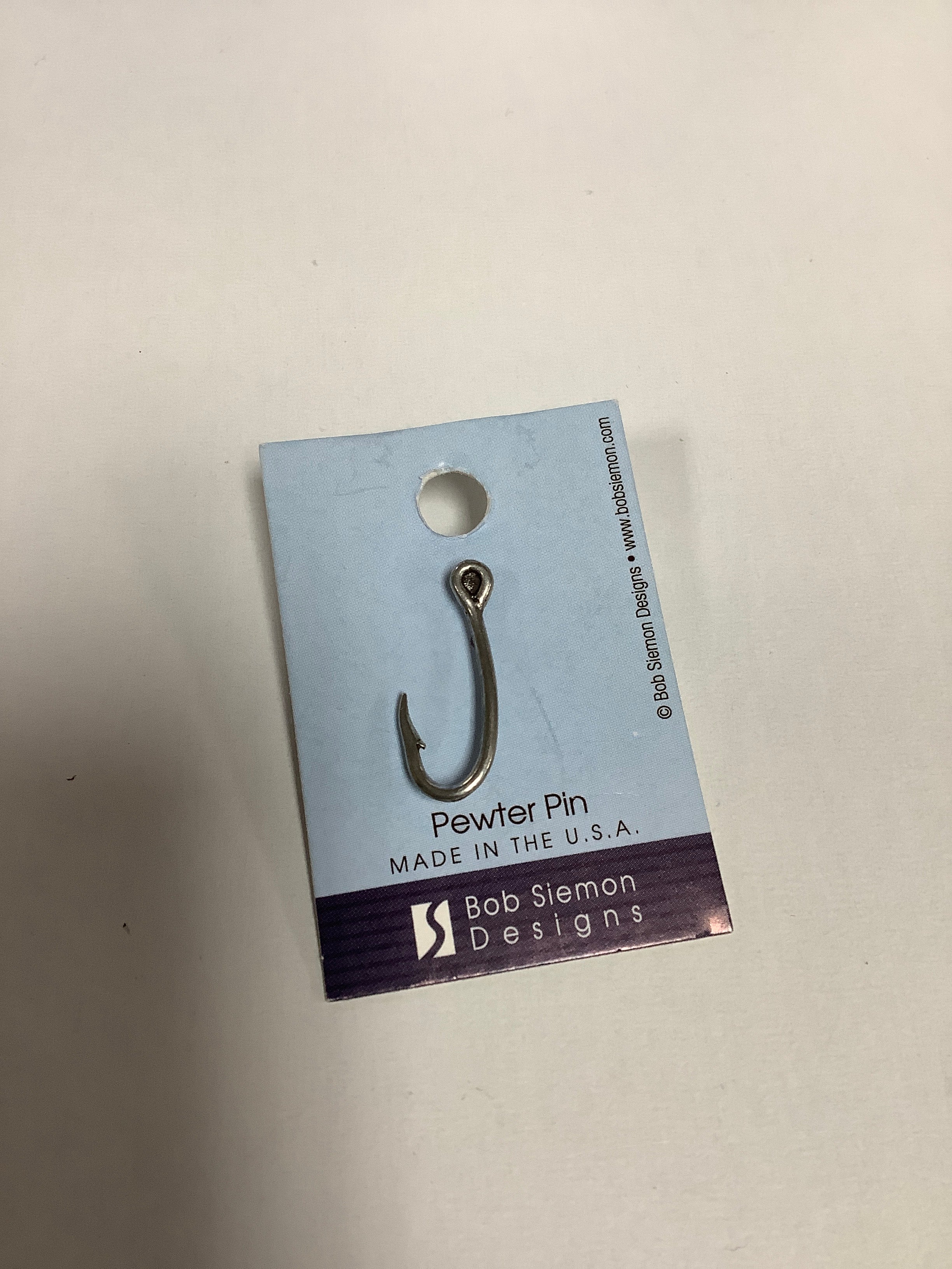 Pin/Fishhook/Pewter