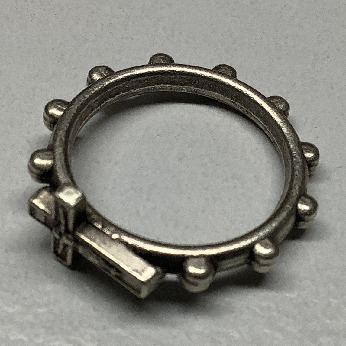 Rosary Ring/Crucifix Sm & Med