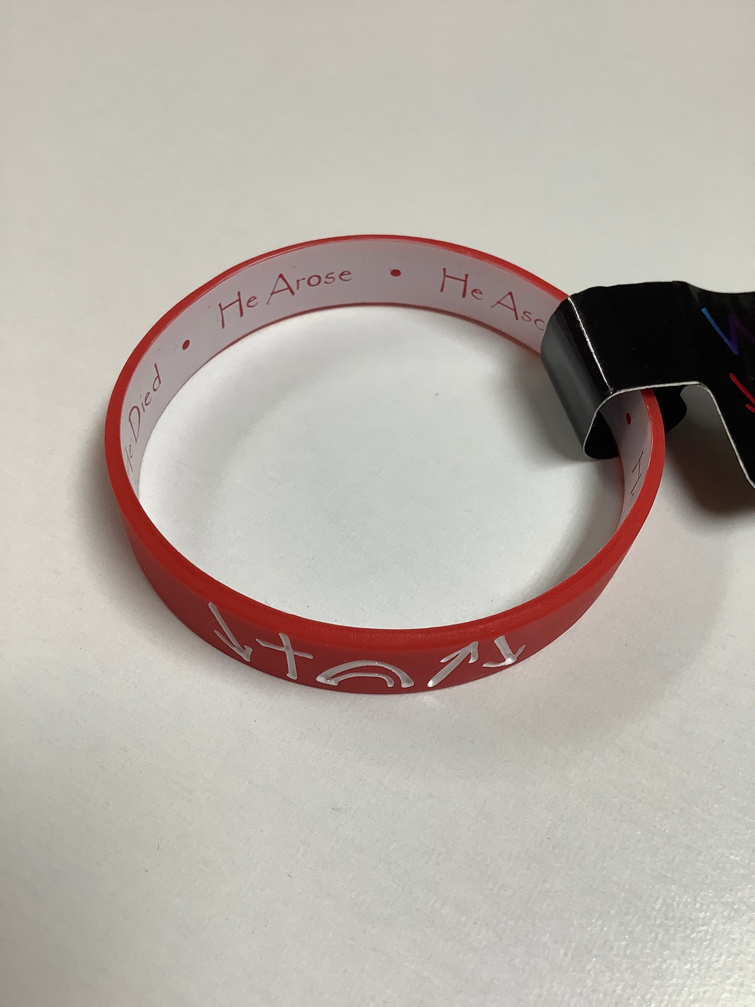 Bracelet-Silicone-Witness-Red
