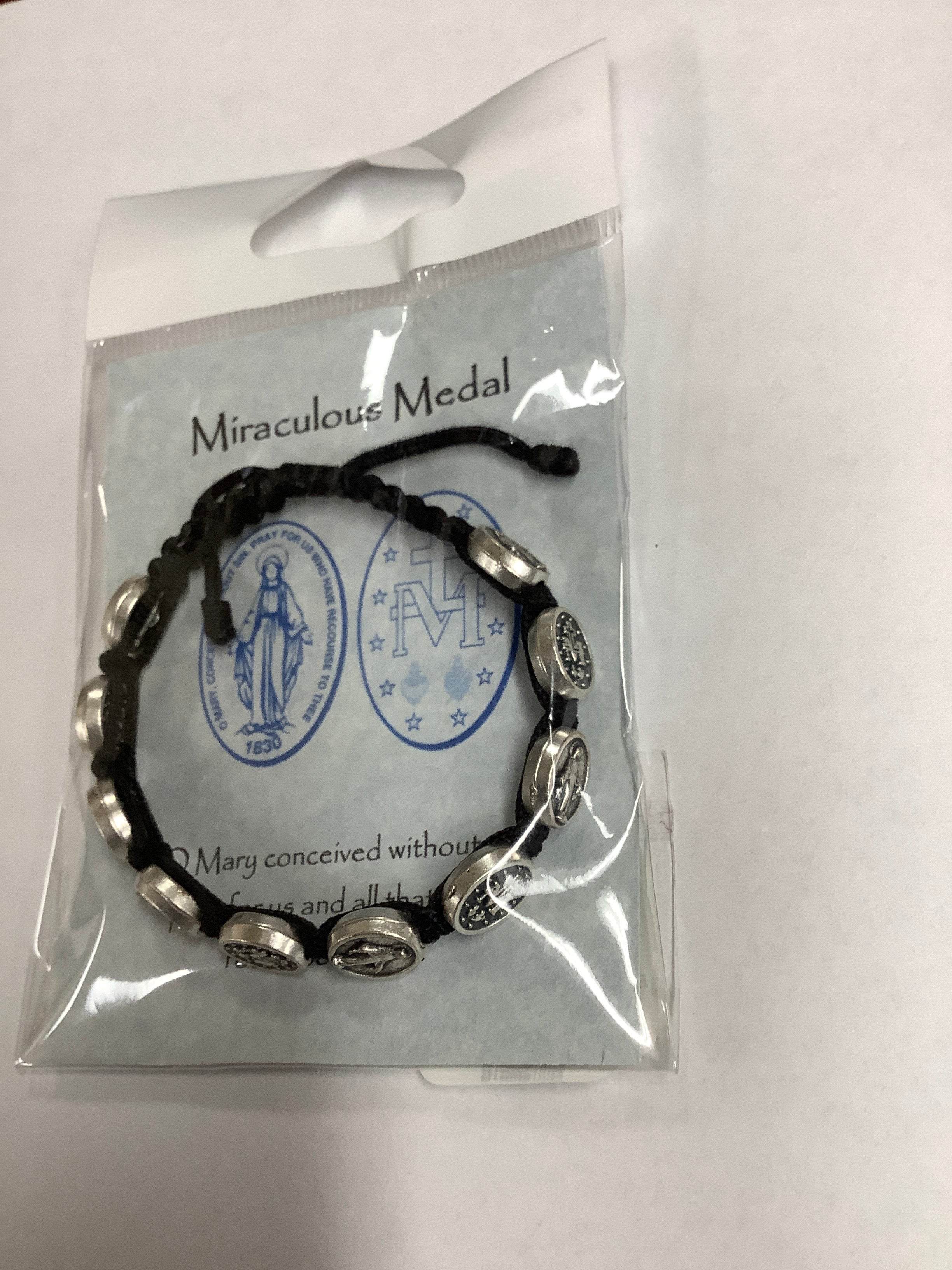 Bracelet/Miraculous/Corded/Black