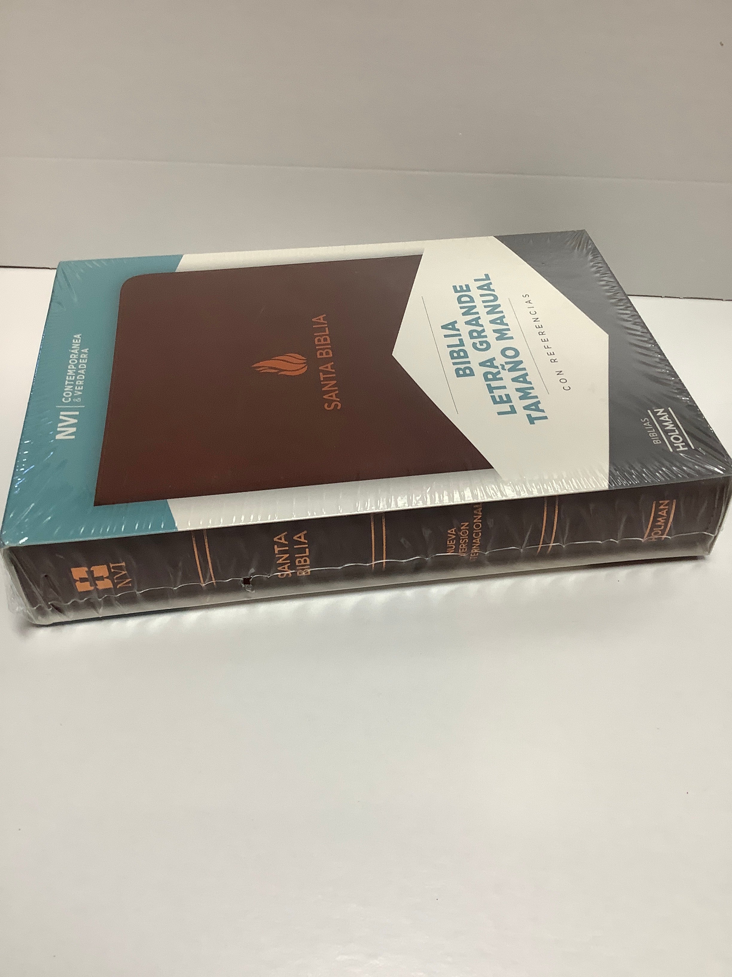 Bible/Spanish/NVI/Brwn/Leather