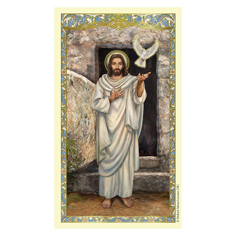 BM-Laminated-Christ w/Dove-800-1296
