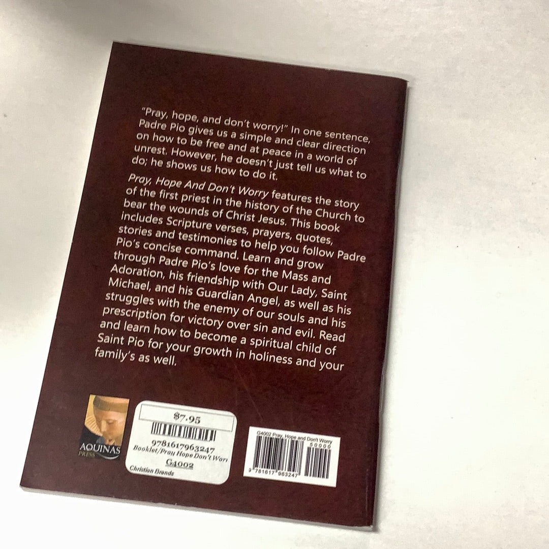 Booklet/Pray Hope Don't Worry