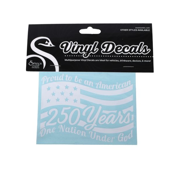 Decal-Vinyl-Proud American-250 Years