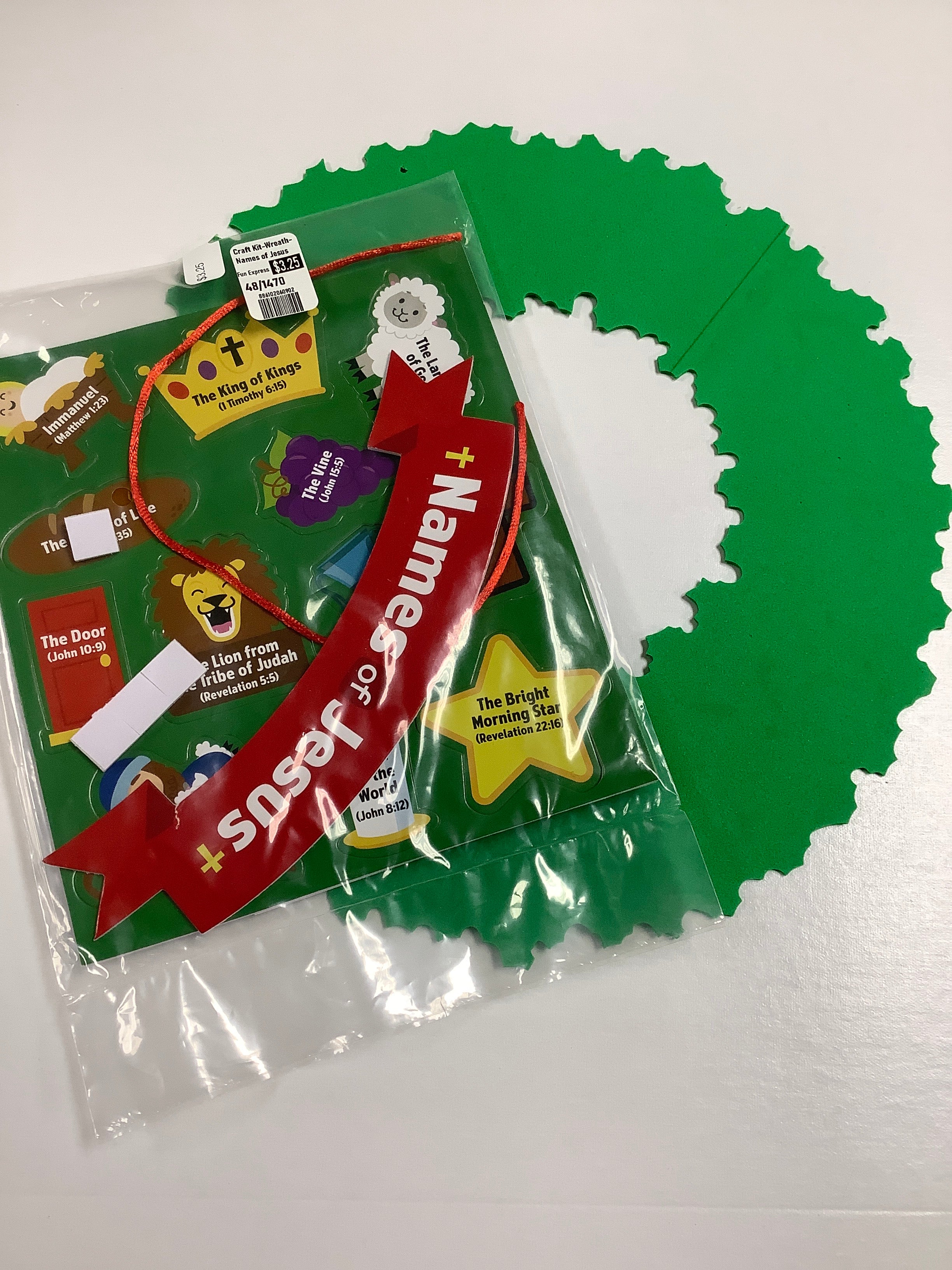 Craft Kit-Wreath-Names of Jesus