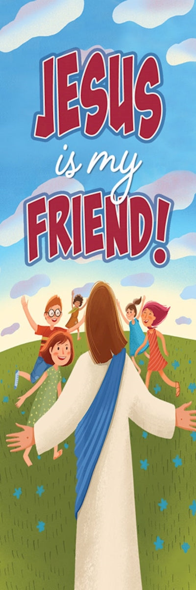 Bookmarkers-Jesus Is My Friend-Pkg25