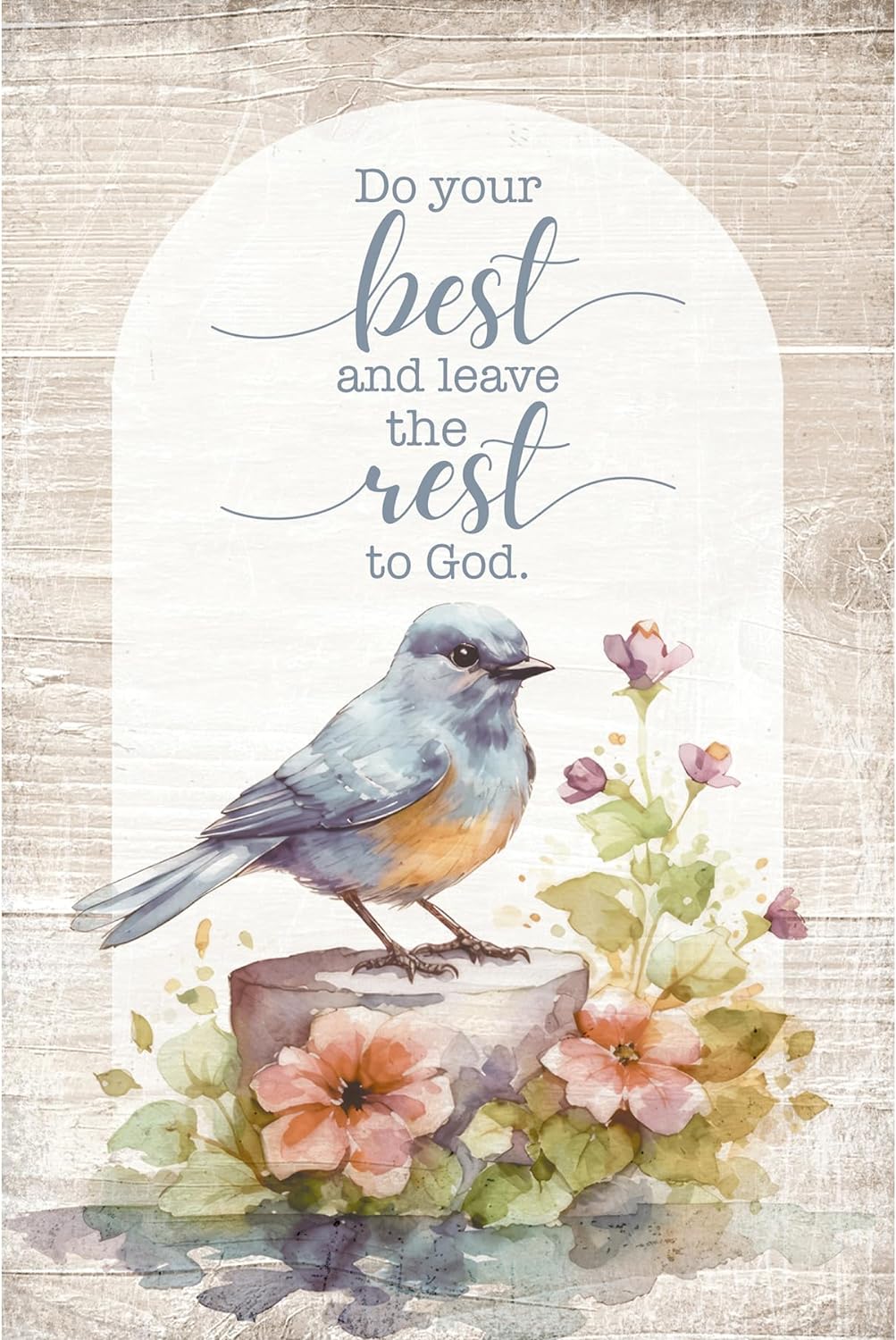 Plaque-Do Your Best-Mini-Bird