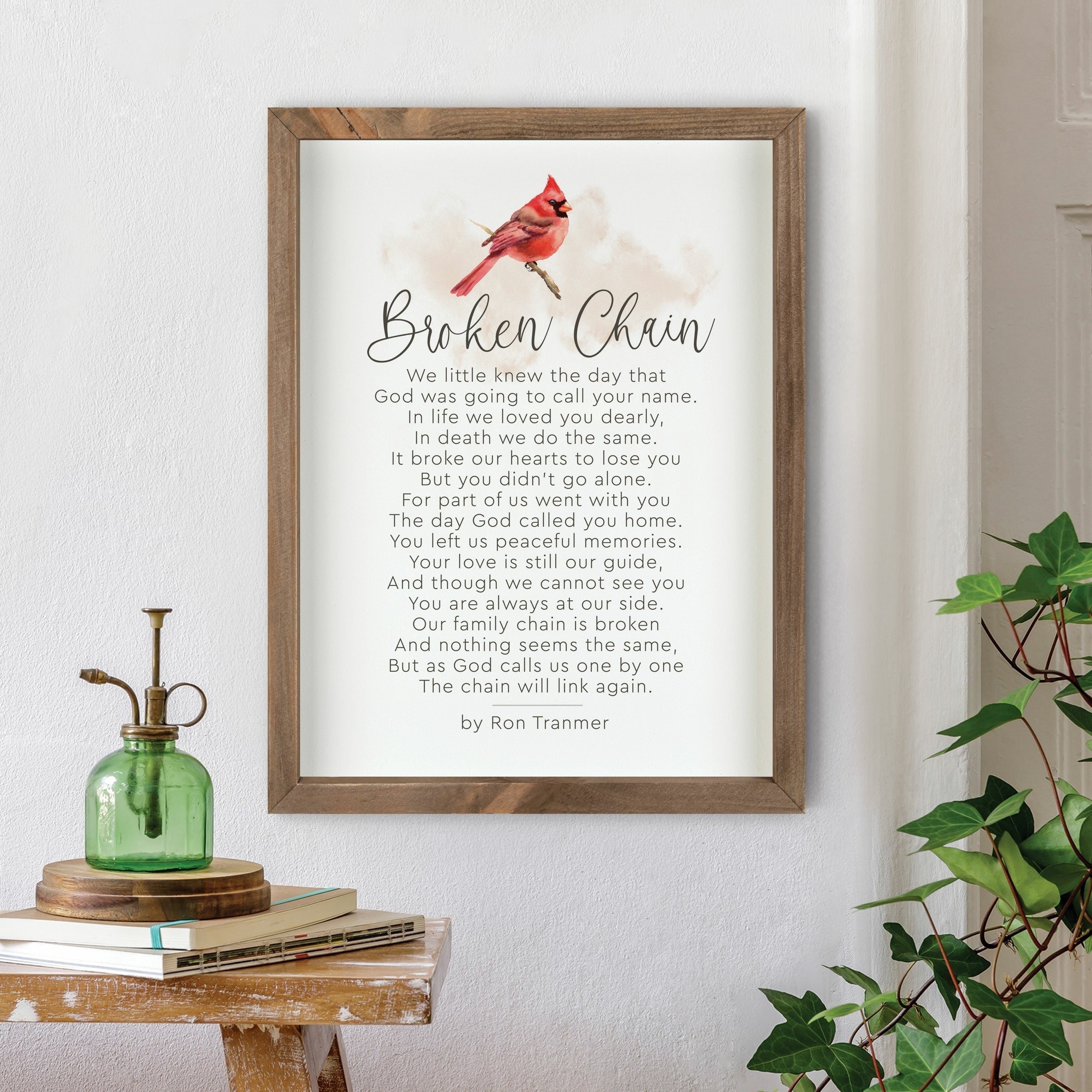 Plaque/BrokenChain/Cardinal