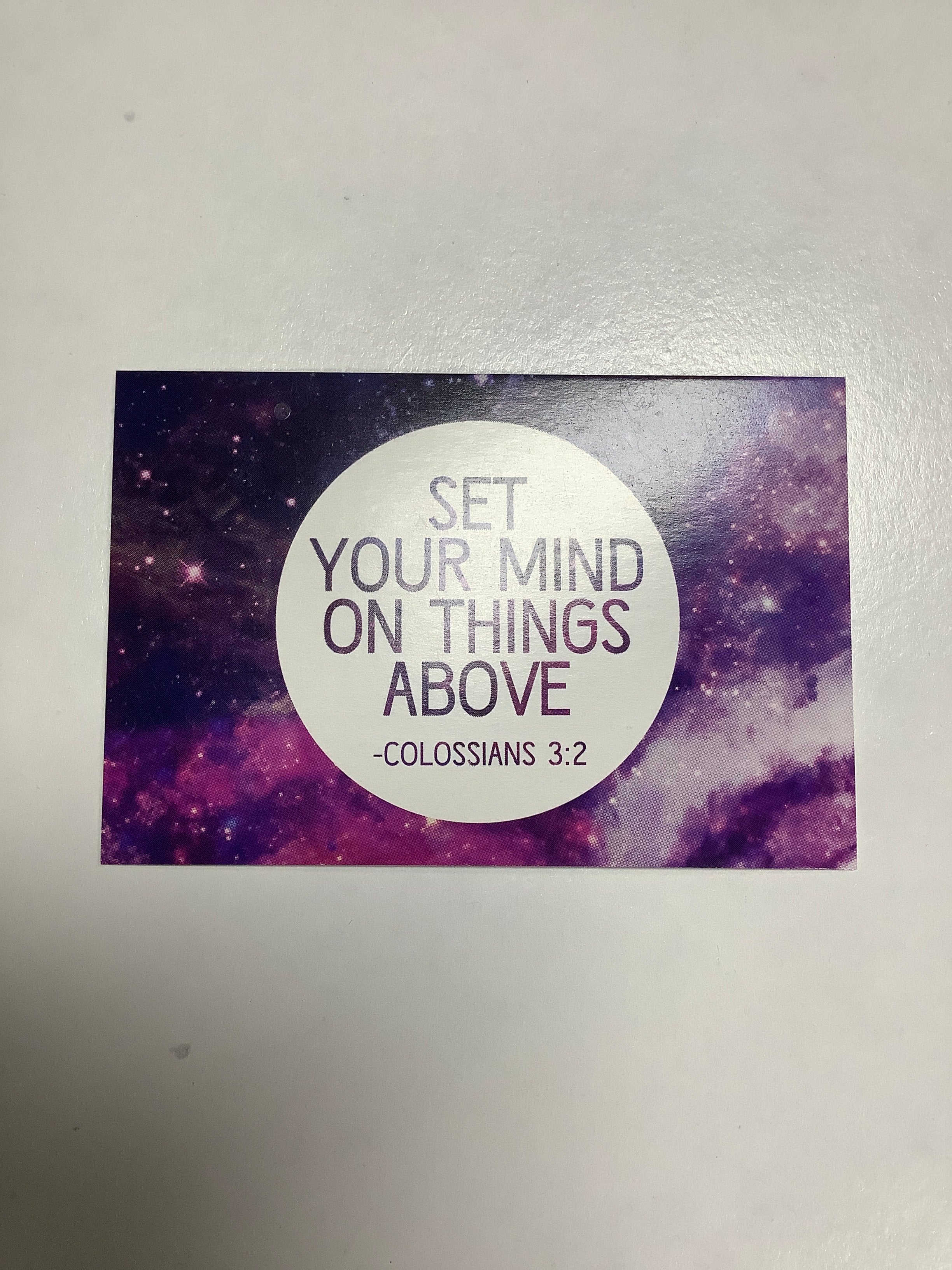 BM-Pass It On-Set your mind on things above-Col 3:2