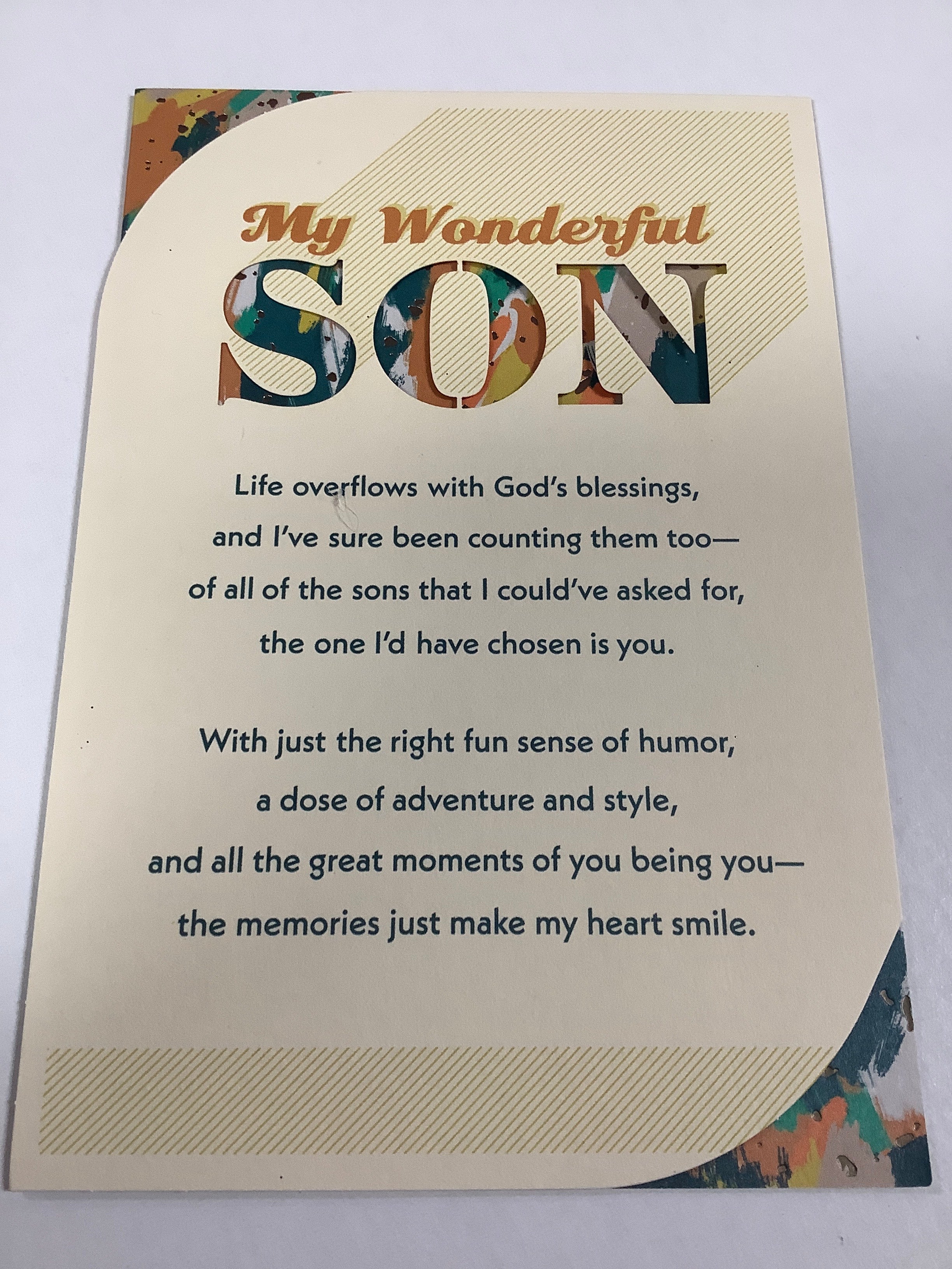 Card-Birthday-Son-U3270 (A007)