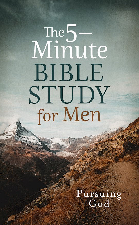 Book-Dev-5 Minute Bible Study for Men-Pursuing God