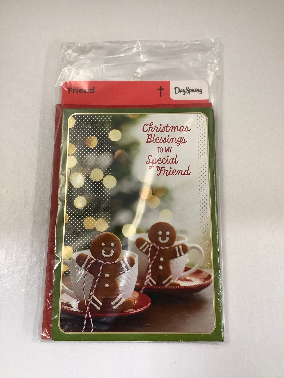 Card-Friend-Christmas-Two Gingerbread Mugs-6241109