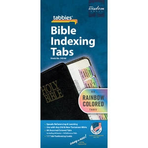 Bible Tabs/Rainbow/58346