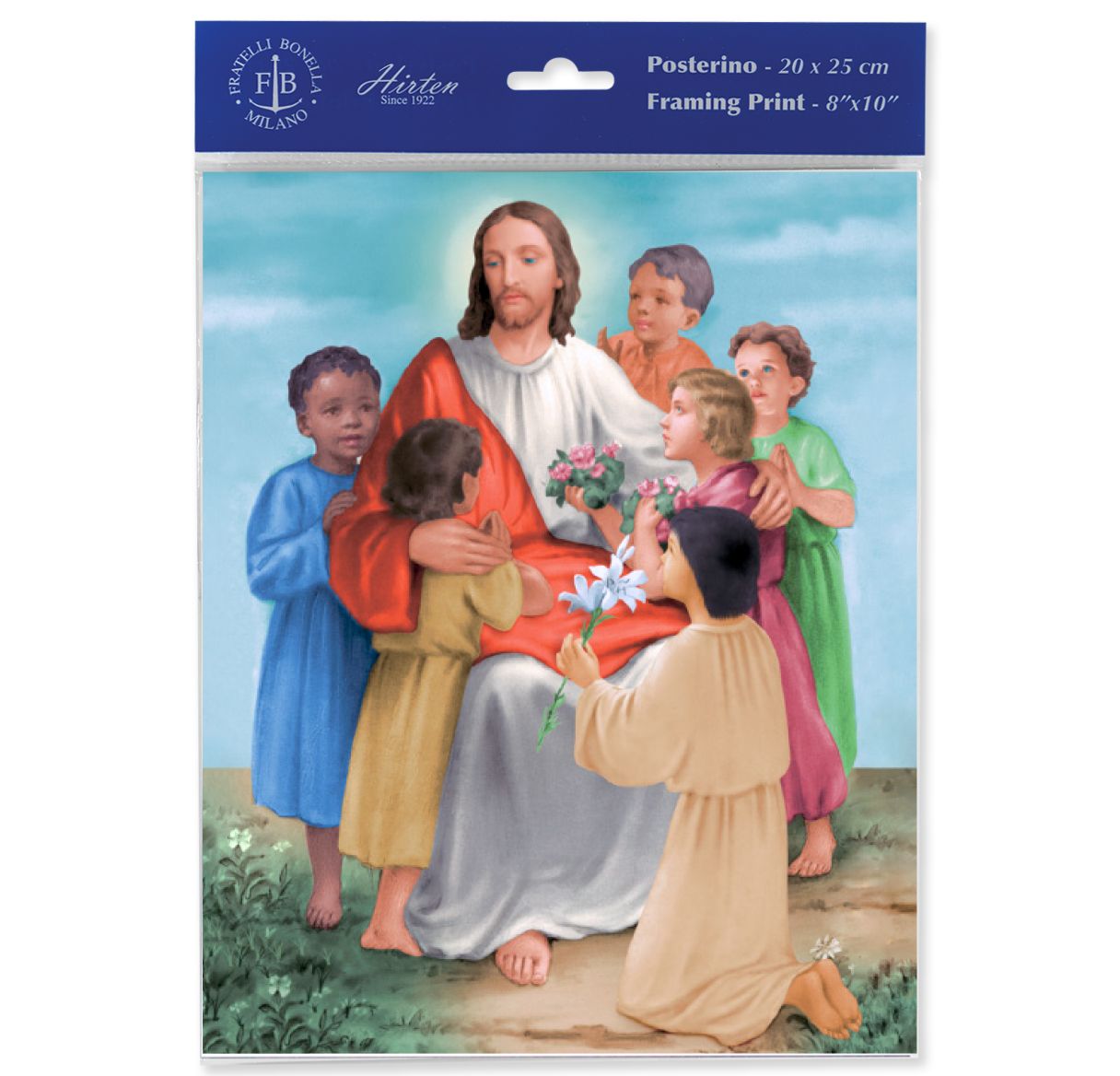 Print/Jesus w/ Children/8x10"