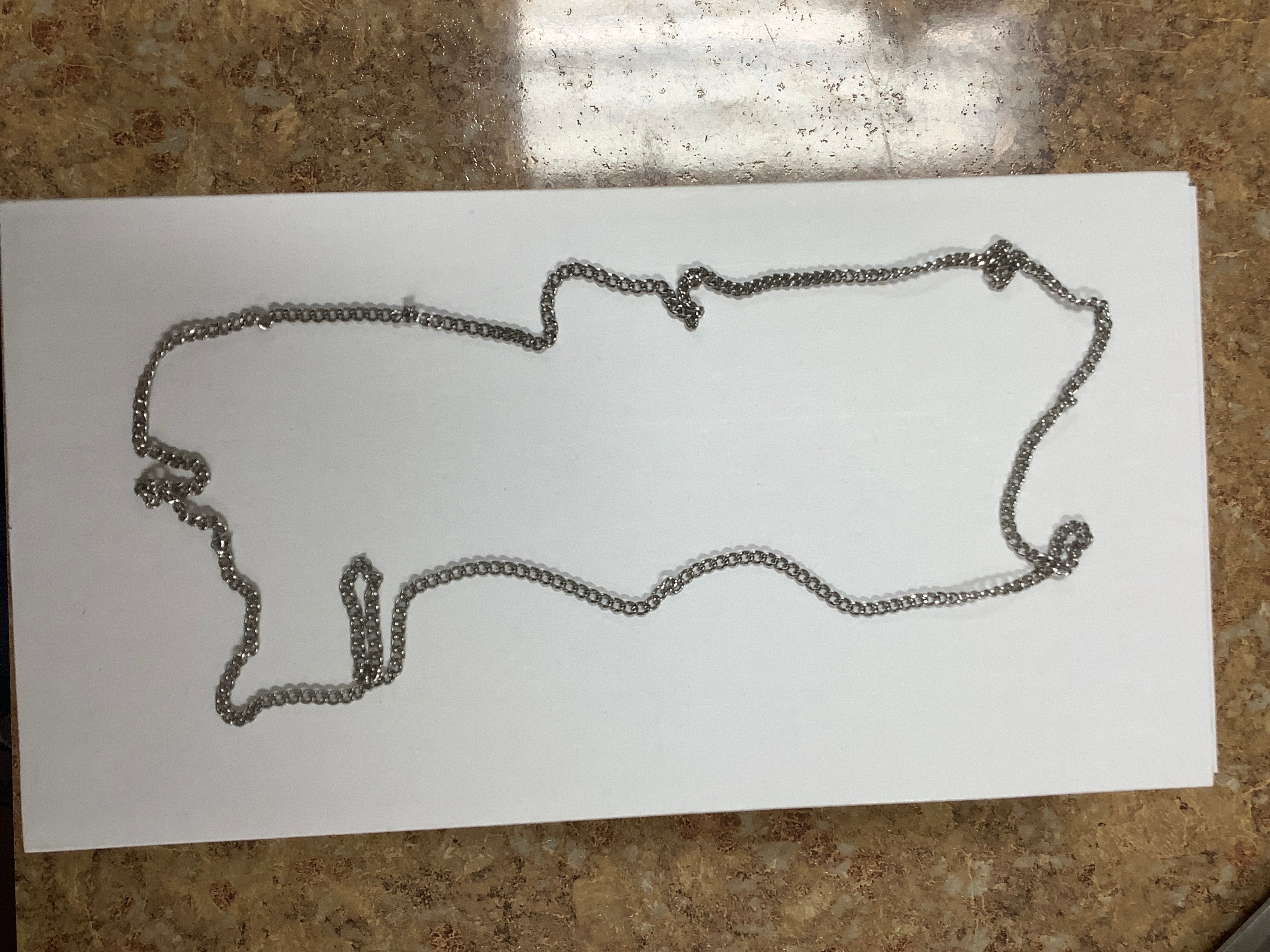 Chain/Stainless/30"
