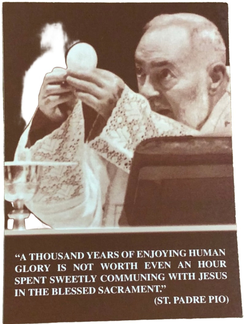 Card-Reflections of St. Padre Pio-D-19