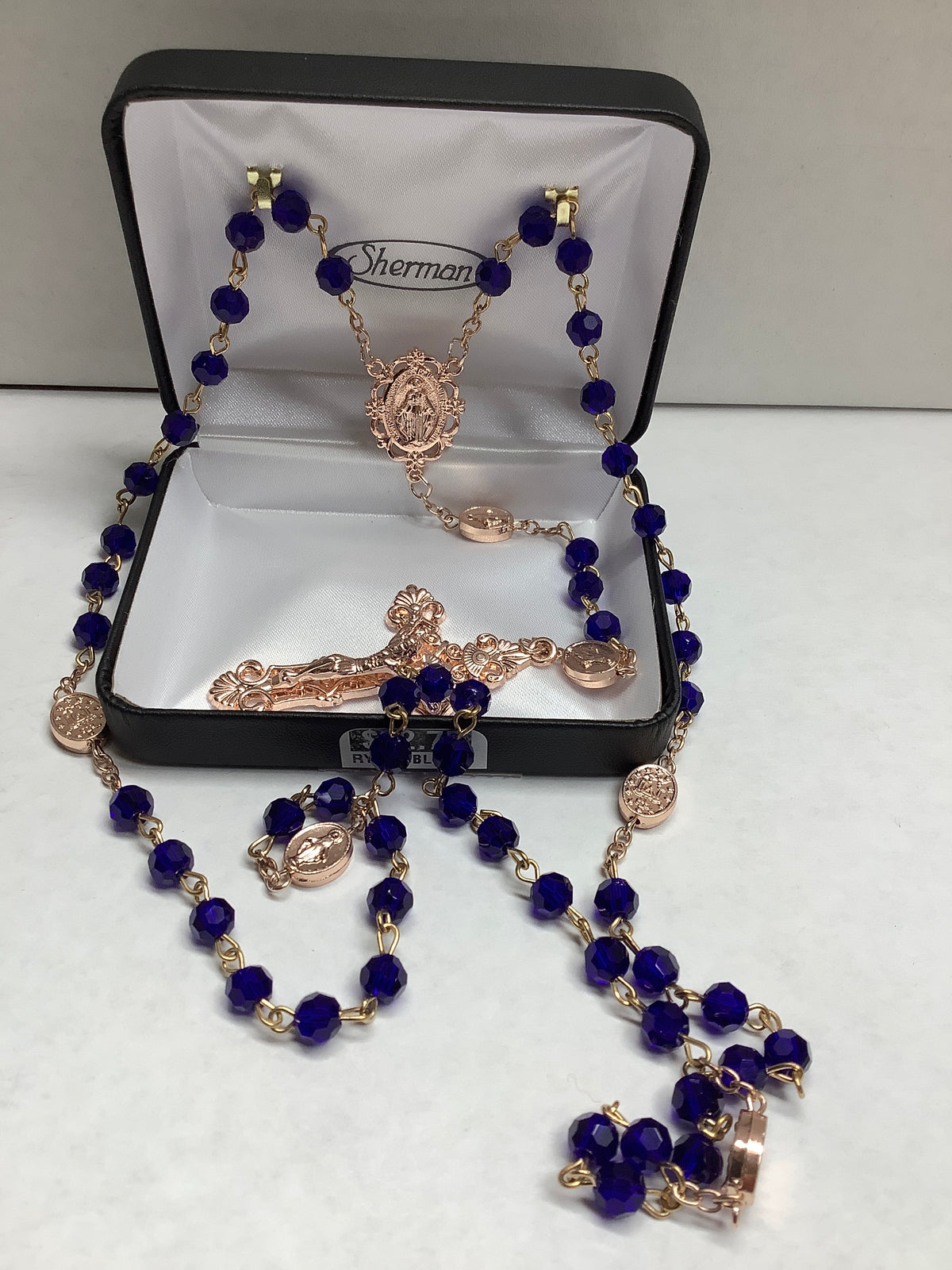 Rosary-Blue-Glass