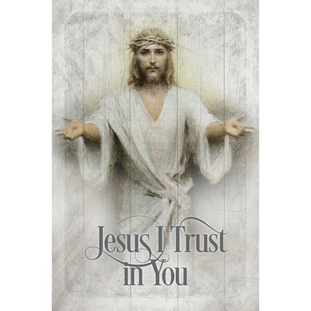 Plaque-Jesus I Trust You-9458