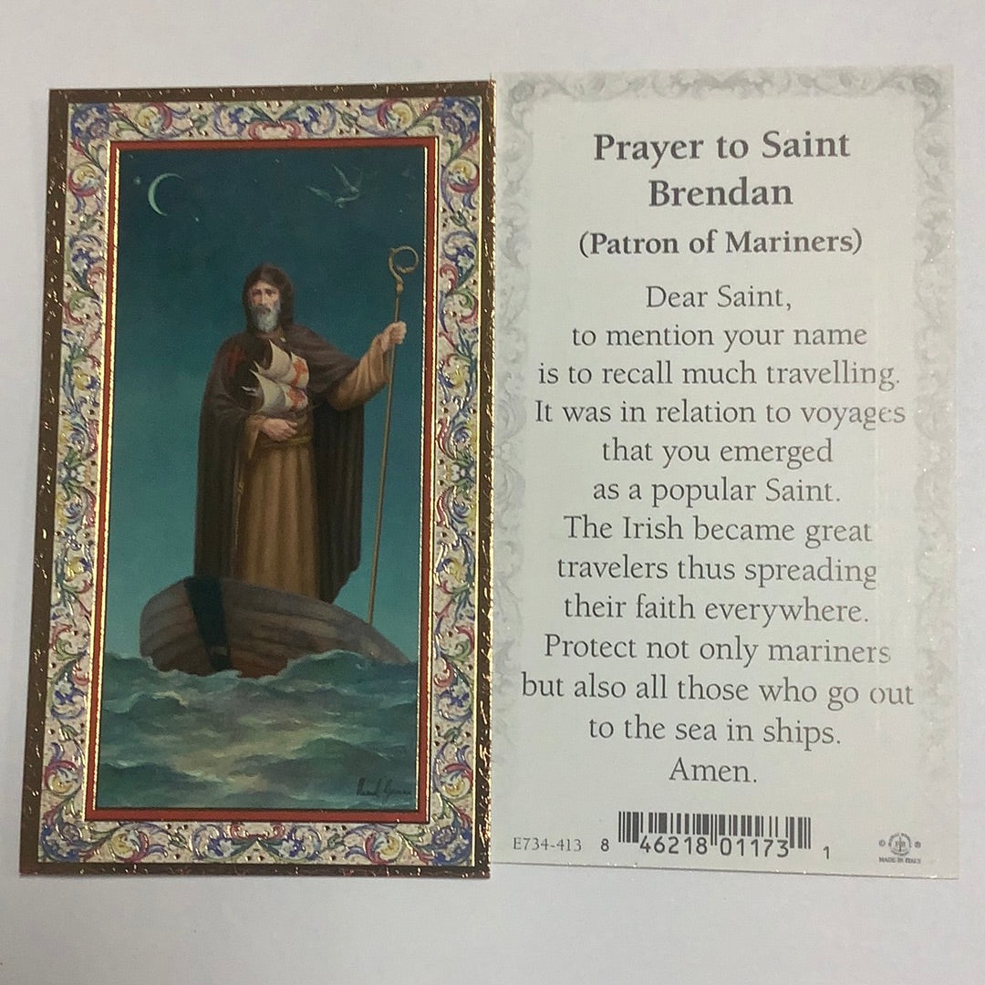 BM-gold-embossed-St Brendan-E734-413