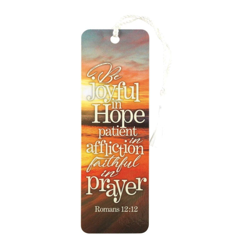 Bookmark/Tassel/Be Joyful in Ho