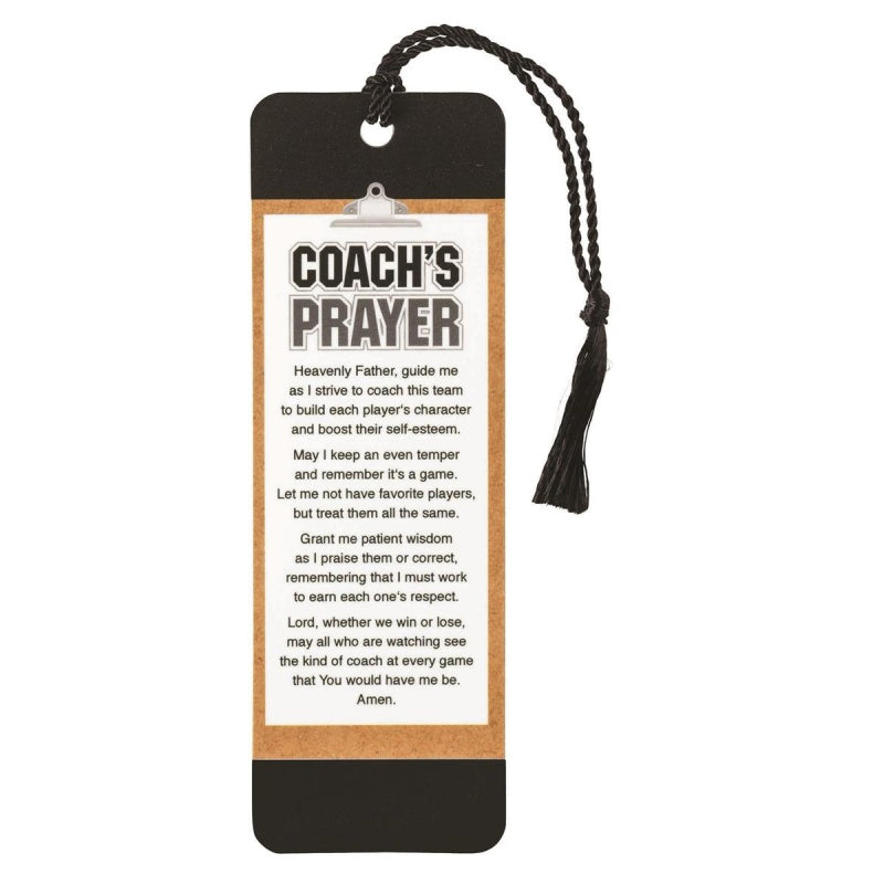 Bookmark/Coach's Prayer